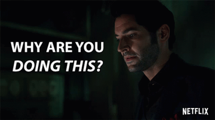 Why Are You Doing This GIF