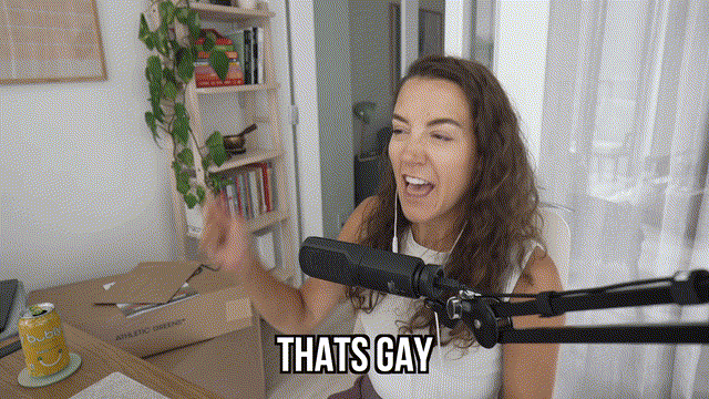 Why Are You Gay That's Gay GIF