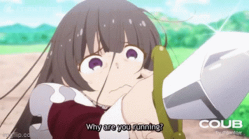 Why Are You Running Cheat Kusushi GIF