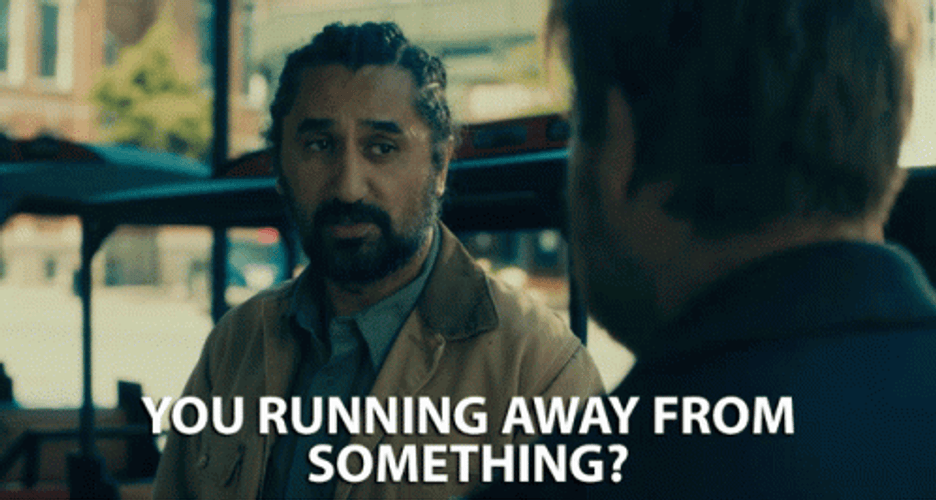 Why Are You Running Cliff Curtis GIF