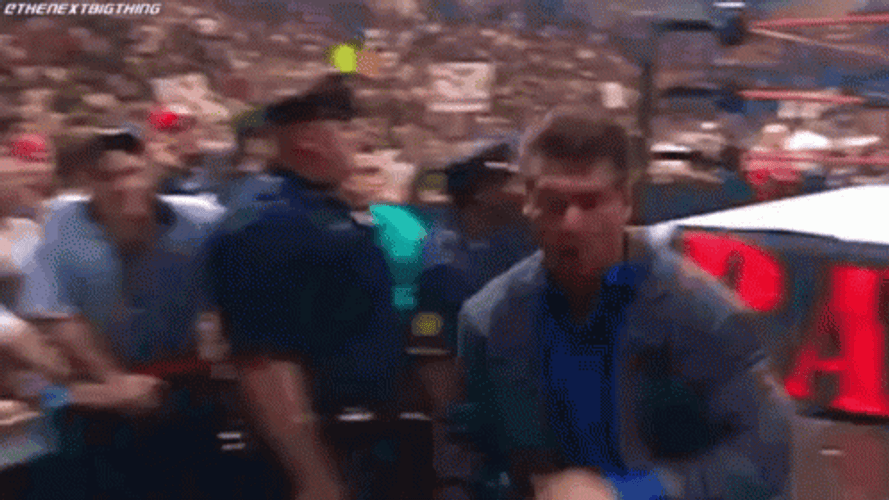 Why Are You Running Vince McMahon GIF