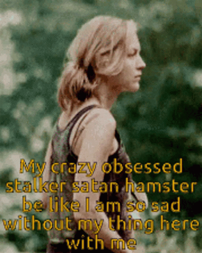 Why Are You So Obsessed With Me Beth Greene GIF