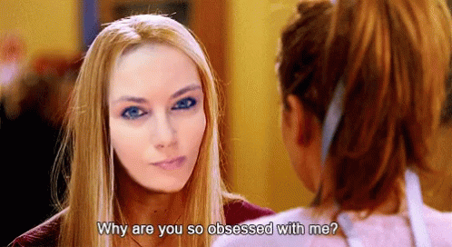 Why Are You So Obsessed With Me Lacey Chabert GIF