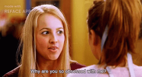 Why Are You So Obsessed With Me Lela Buffo Face Swap GIF