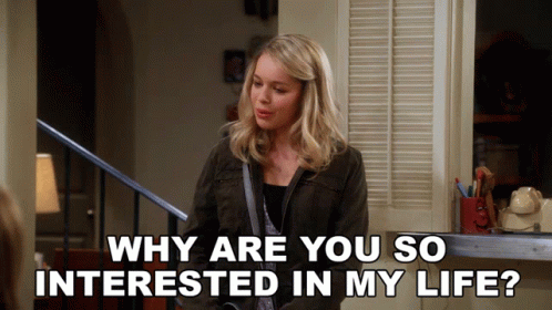 Why Are You So Obsessed With Me Melinda GIF