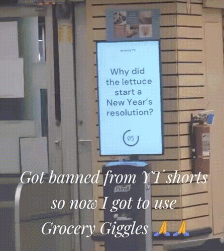 Why Did Lettuce Start New Year's Resolution Sign