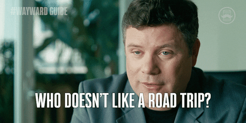 Why Doesn't Like A Road Trip GIF