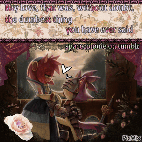 Why Love That Was Without Doubt The Dumbest Thing You Have Ever Said Space Colonie On Tumblr GIF