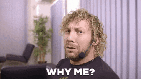 Why Me Emotional Kenny Omega GIF