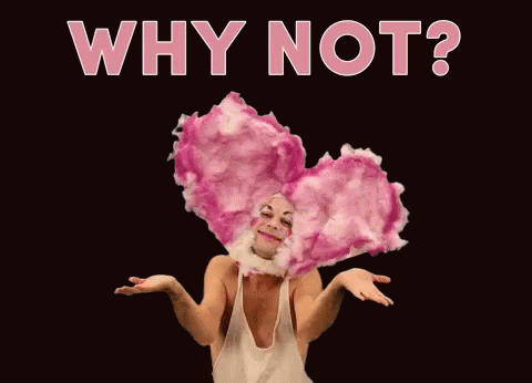 Why Not Heart Abbey Luck GIF