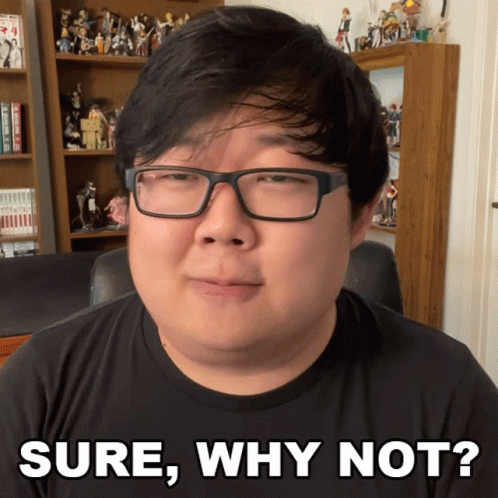 Why Not Sungwon Cho Prozd Reaction Meme GIF