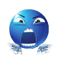 Why Scream Sticker GIF