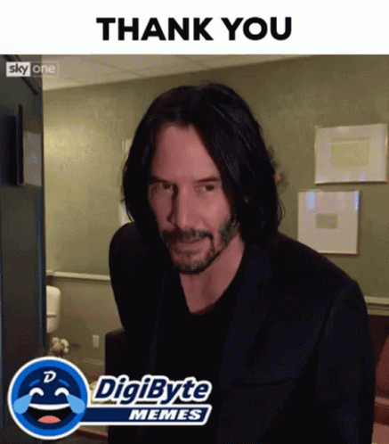 Why Thank You Keanu Reeves GIF