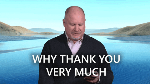 Why Thank You Very Much GIF