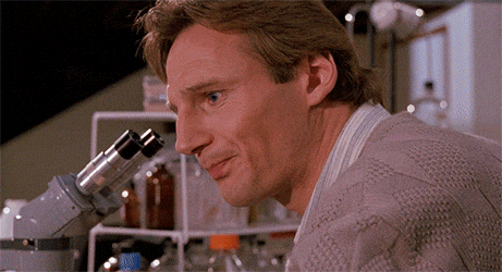 Why Thinking Blond Guy In Science Laboratory GIF