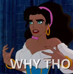 Why Tho Hunchback Of Notre Dame Gypsy Esmeralda GIF