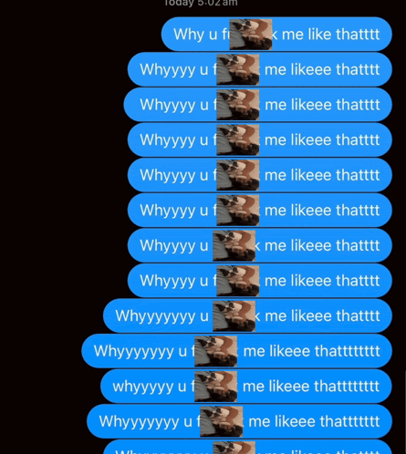Why U Fi K Me Like Thattt Why U Fi K Me Likeee Thatttt GIF