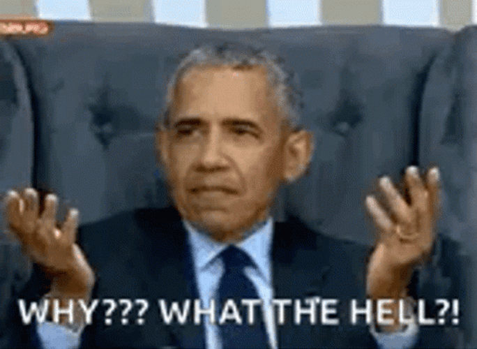 Why What The Hell Barack Obama GIF