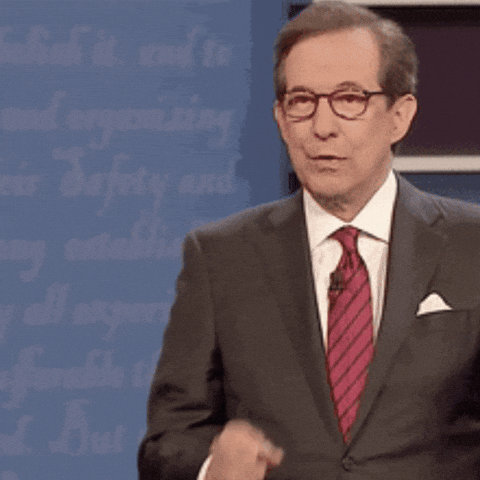 Why You Always Lying Chris Wallace GIF
