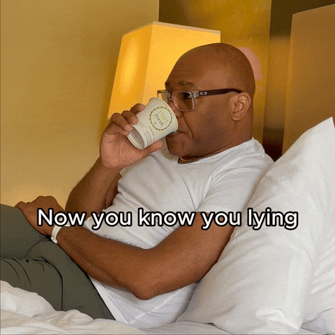 Why You Always Lying Funny Silly Face GIF