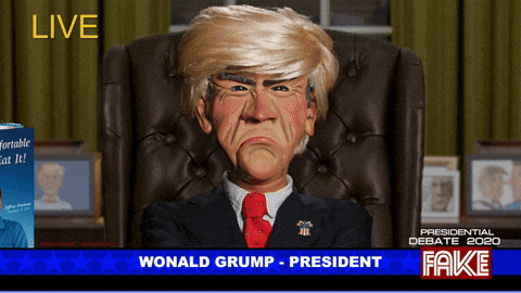 Why You Always Lying Puppet Wonald Grump GIF