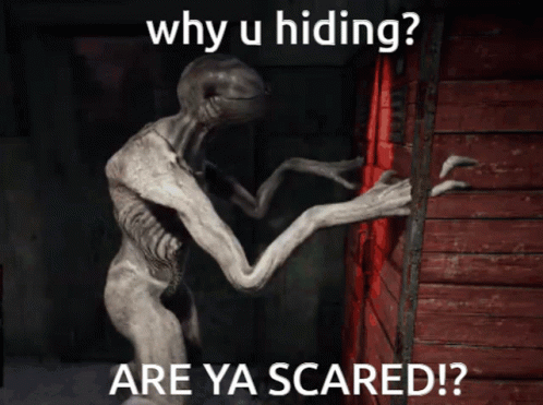 Why You Hiding Demogorgon GIF