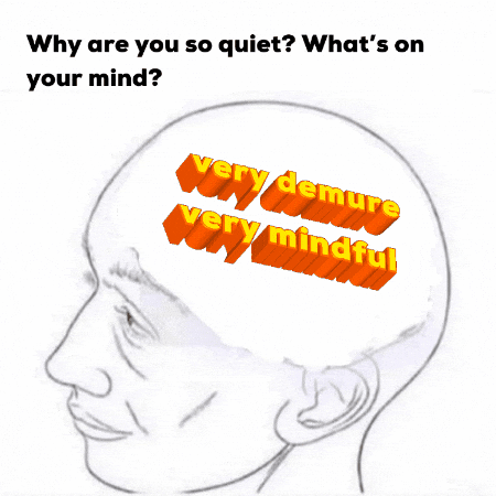 Why You So Quiet Very Demure GIF