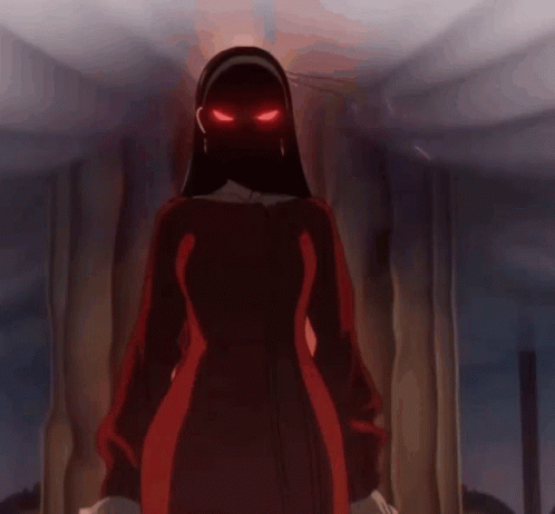 Wicked Eyes Yor Forger Dark Spell GIF