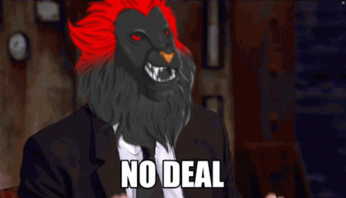 Wicked King Coffee No Deal GIF
