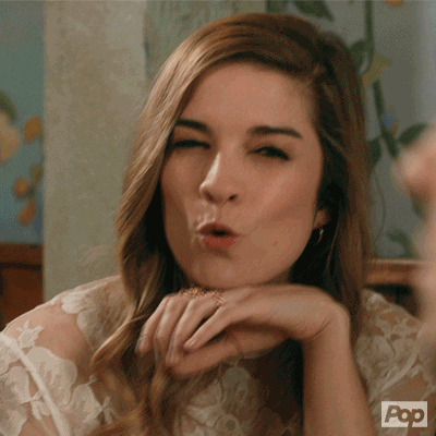 Wicked Reaction Alexis Rose Awkward GIF