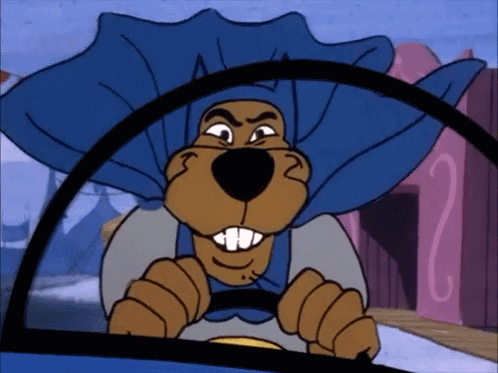 Wicked Reaction Scooby Doo On Wheels GIF