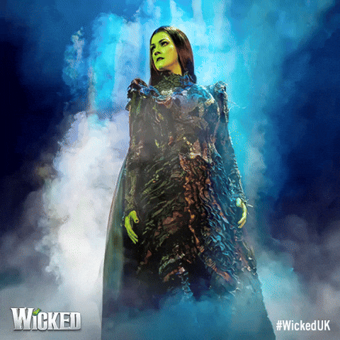 Wicked Witch Melting Lissa Deguzman White Smoke Background GIF