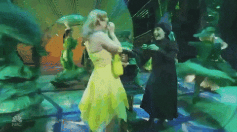 Wicked Witch Melting Musical GIF