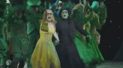 Wicked Witch Melting Theater Play GIF