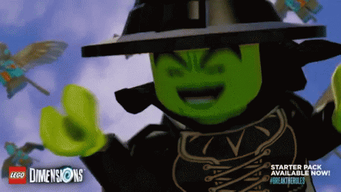 Wicked Witch Of The West Lego GIF