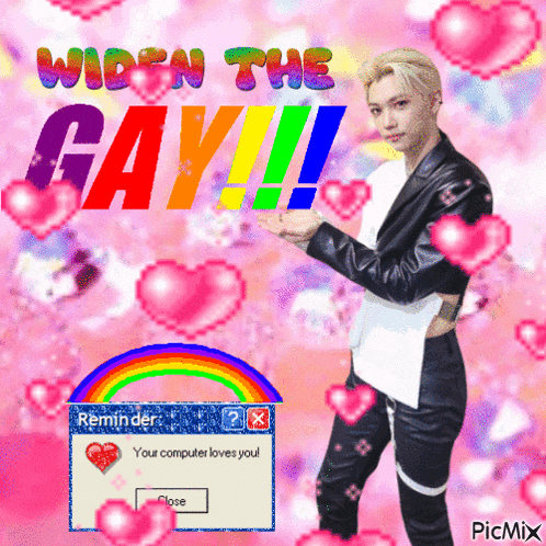 Widen The Gay Skz Gif GIF