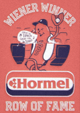 Wiener Winner Sign With Hot Dog GIF