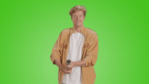 Wietze De Jager With Party Popper GIF