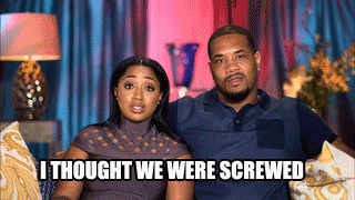 Wife Saying Screwed Funny Marriage GIF