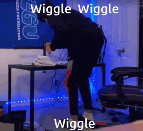 Man Wiggle Action GIF