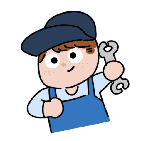 Wiggling Plumber Holding Tool GIF