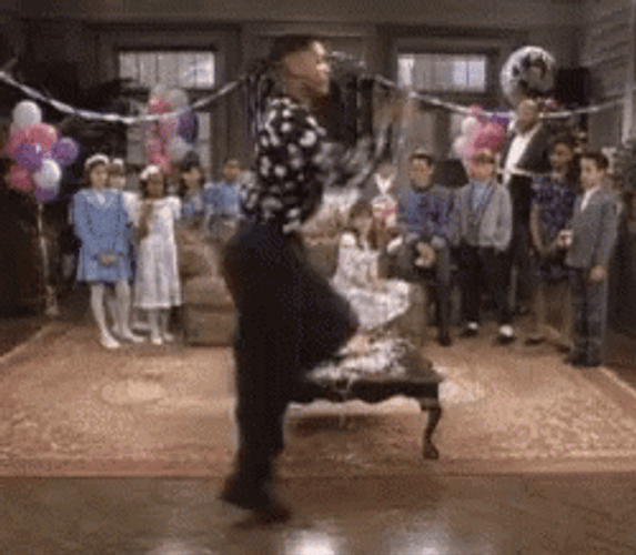 Wil Smith Dance Down Goes Frazier GIF