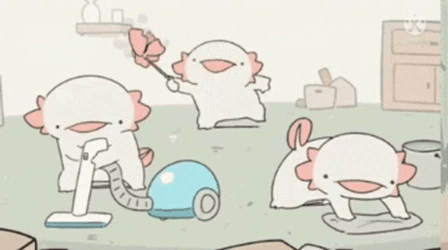 Wild Crazy Axolotl GIF