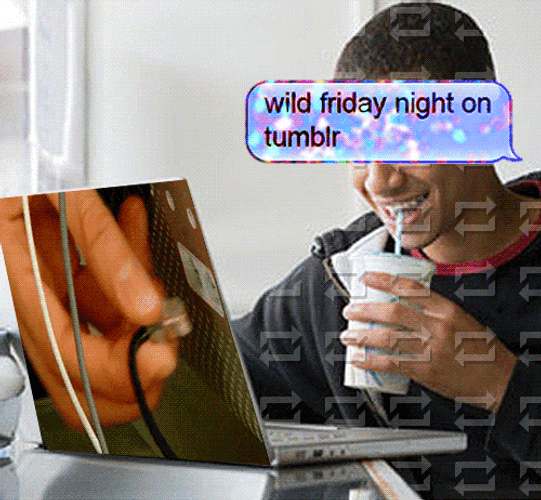 Wild Friday Night On Tumblr GIF