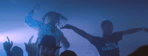 Wild Partying People Dancing GIF