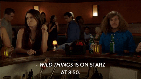 Wild Things Is On Starz GIF