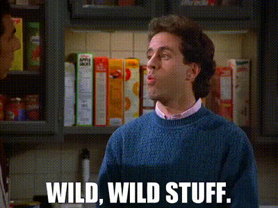 Wild Wild Stuff Seinfeld Gif GIF