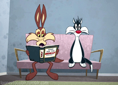 Wile E Coyote Sylvester Cat GIF