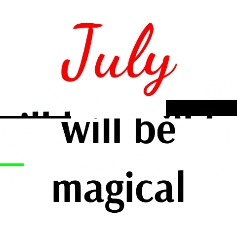 Will Be Magical Hello July GIF