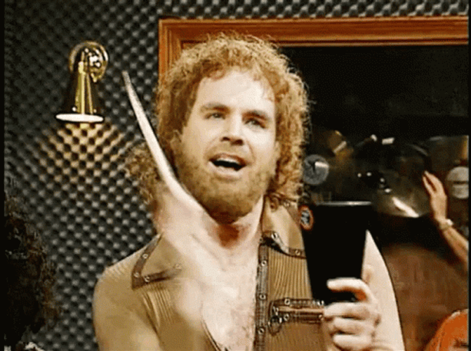 Will Ferrel Cowbell GIF